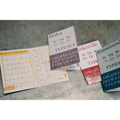TYPESET Game
