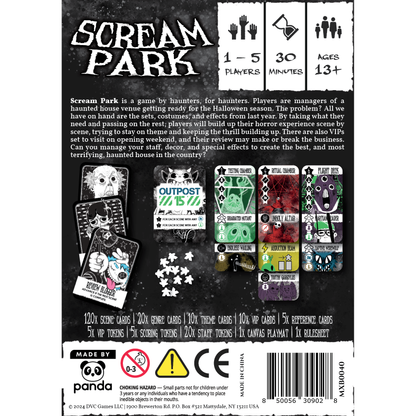Scream Park Game