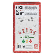 Dyce Games First to Worst - Holiday Edition Game