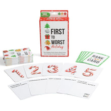 Dyce Games First to Worst - Holiday Edition Tuck Box Game