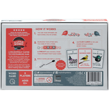 Exploding Kittens A Little Wordy By Exploding Kittens Game