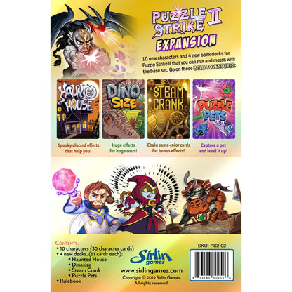 Puzzle Strike II Bold Adventures Expansion Game