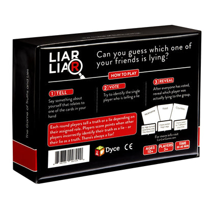 Dyce Games Liar Liar Game
