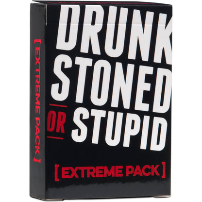 Drunk Stoned or Stupid Extreme Pack Game