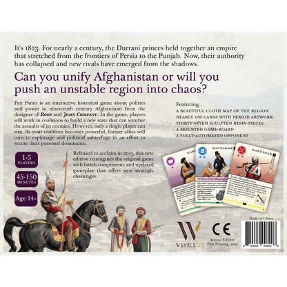 Pax Pamir Second Edition Game