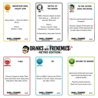 Drink with Frenemies Retro Edition Game
