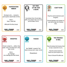 Drink with Frenemies Millennial Edition Game