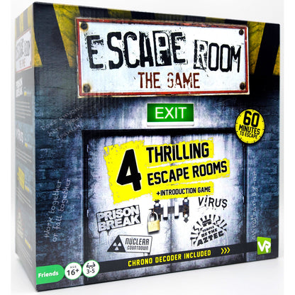 Escape Room the Game - 4 Rooms Plus Chrono Decoder Game