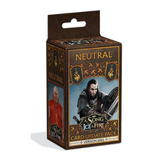 A Song Of Ice Fire Neutral Faction Pack Game