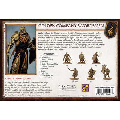 Cmon A Song of Ice and Fire TMG - Golden Company Swordsmen