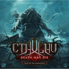 Cthulhu Death May Die Fear of the Unknown Game