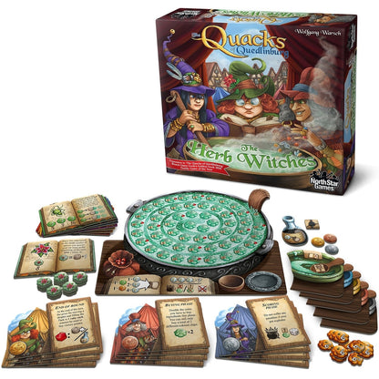 The Quacks of Quedlinburg the Herb Witches Expansion Game