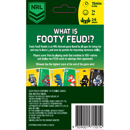 Sporting Chance Games NRL Footy Feud Rookie Game