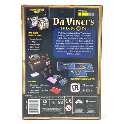 Escape Room the Game Da Vinci Expansion Game