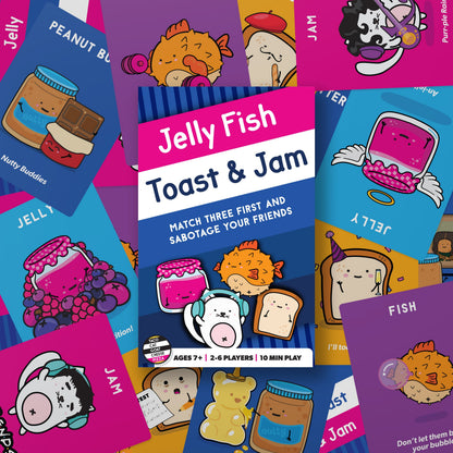 Jelly Fish Toast & Jam Game