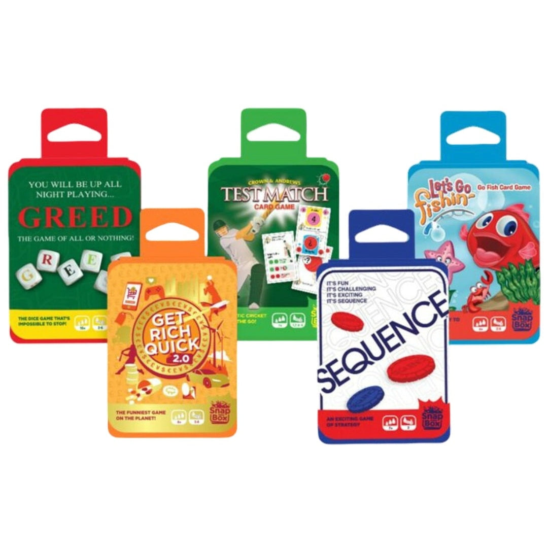 Snapbox Assortment Pre-Packed Game – SuperGamers