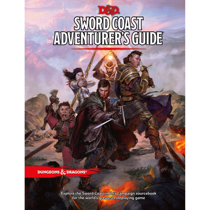 D&D Dungeons & Dragons Sword Coast Adventurers Guide Hardcover