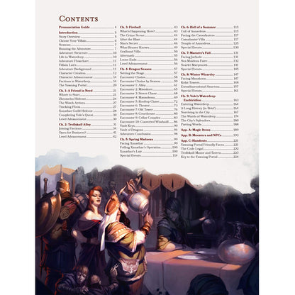 D&D Dungeons & Dragons Waterdeep Dragon Heist Hardcover