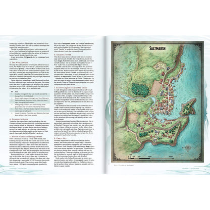 D&D Dungeons & Dragons Ghosts of Saltmarsh Hardcover