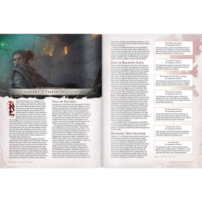 D&D Dungeons & Dragons Baldurs Gate Descent into Avernus Hardcover