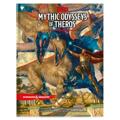 D&D Dungeons & Dragons Mythic Odysseys of Theros Hardcover