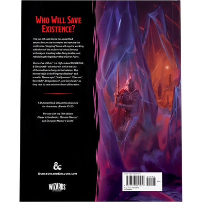 Dungeons & Dragons D&D Dungeons & Dragons Vecna Eve of Ruin Hardcover