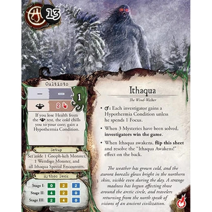 Eldritch Horror Mountains of Madness Expansion Game