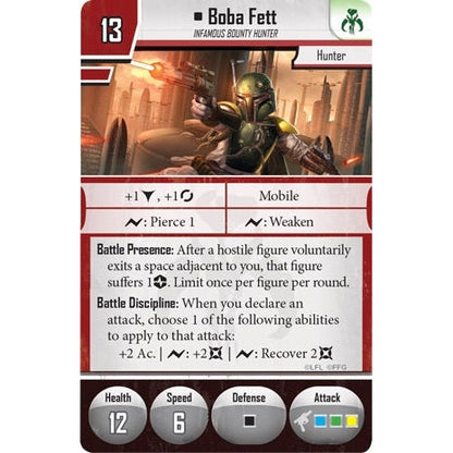 Star Wars Imperial Assault Boba Fett Villain Pack Game