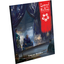 Legend of Five Rings RPG Sins of Regret Adventure Book Game