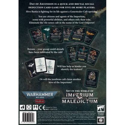 Warhammer 40,000 Roleplay - Day of Ascension Card Game Game