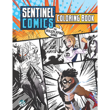 RPG Sentinels Comics - Coloring Book Game