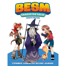 BESM Big Eyes, Small Mouth Role Playing Game 4th Edition Character Folio Game