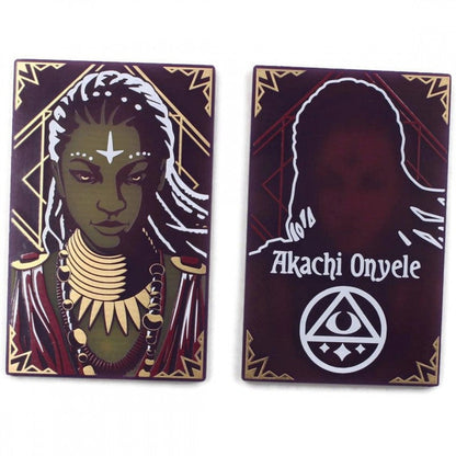Laserox Inserts - Arkham Horror LCG Tokens Mini Portraits -- Akachi