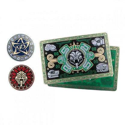 Laserox Inserts - Arkham Horror LCG The Forgotten Age Plaque and Chaos Tokens