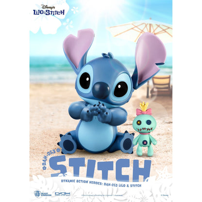 Beast Kingdom Dynamic Action Heroes Lilo & Stitch Stitch Velvet Version Figurine