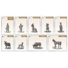 Time of Legends Joan of Arc Village 2. Extra Miniatures