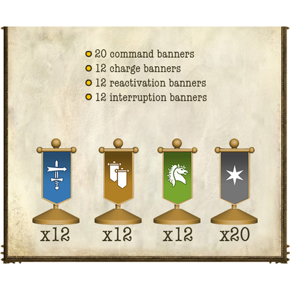 Time of Legends Joan of Arc Dark Brown Plunder Banners Extra Miniatures