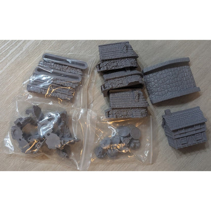 Time of Legends Joan of Arc Village 1. Extra Miniatures