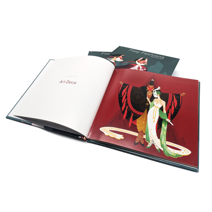 Foxy Fashions Art Book Game