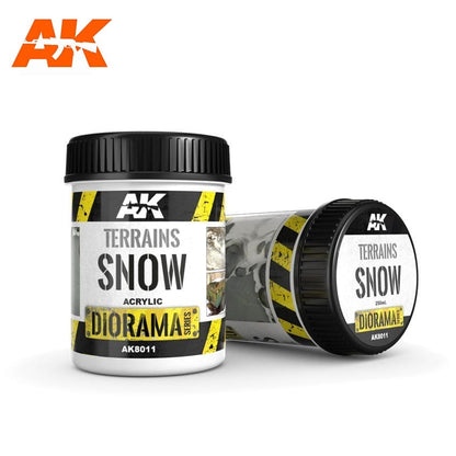 AK Interactive Dioramas Terrains Snow 250mL