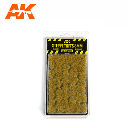 AK Interactive Vegetation Steppe Tufts 8mm