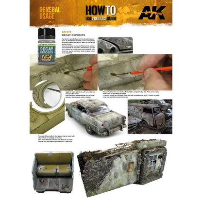 AK Interactive Weathering Products Decay Deposit 35mL