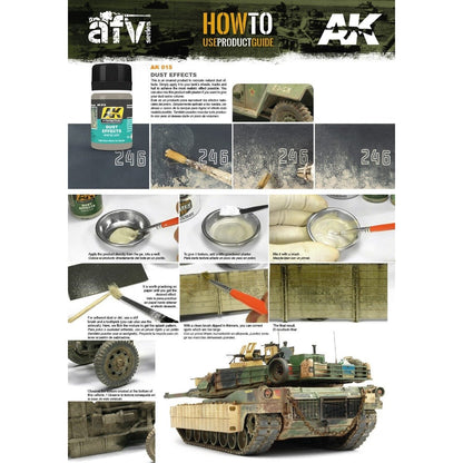 AK Interactive Weathering Products Dust Effects 35mL