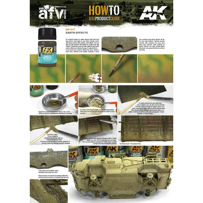 AK Interactive Weathering Products Earth Effects 35mL