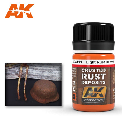 AK Interactive Weathering Products Light Rust Deposit 35mL