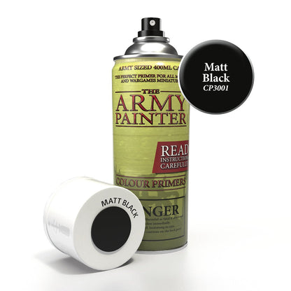 Army Painter Aerosol Spray Primer Matt Black 400mL