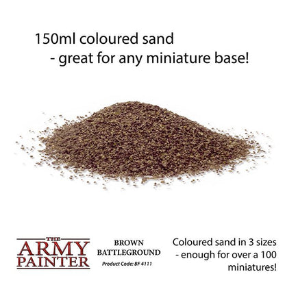 Army Painter Basing Brown Battleground