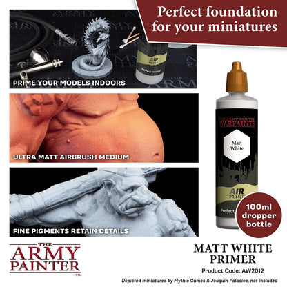 Army Painter Warpaints Air Air Primer White 100 mL