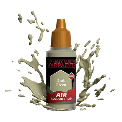 Army Painter Warpaints Air Drab Green Acrylic Paint 18mL