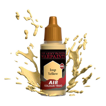 Army Painter Warpaints Air Imp Yellow Acrylic Paint 18mL